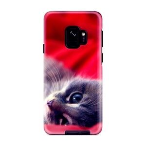 Cat Kitty Upside Down iPhone Samsung Phone Case